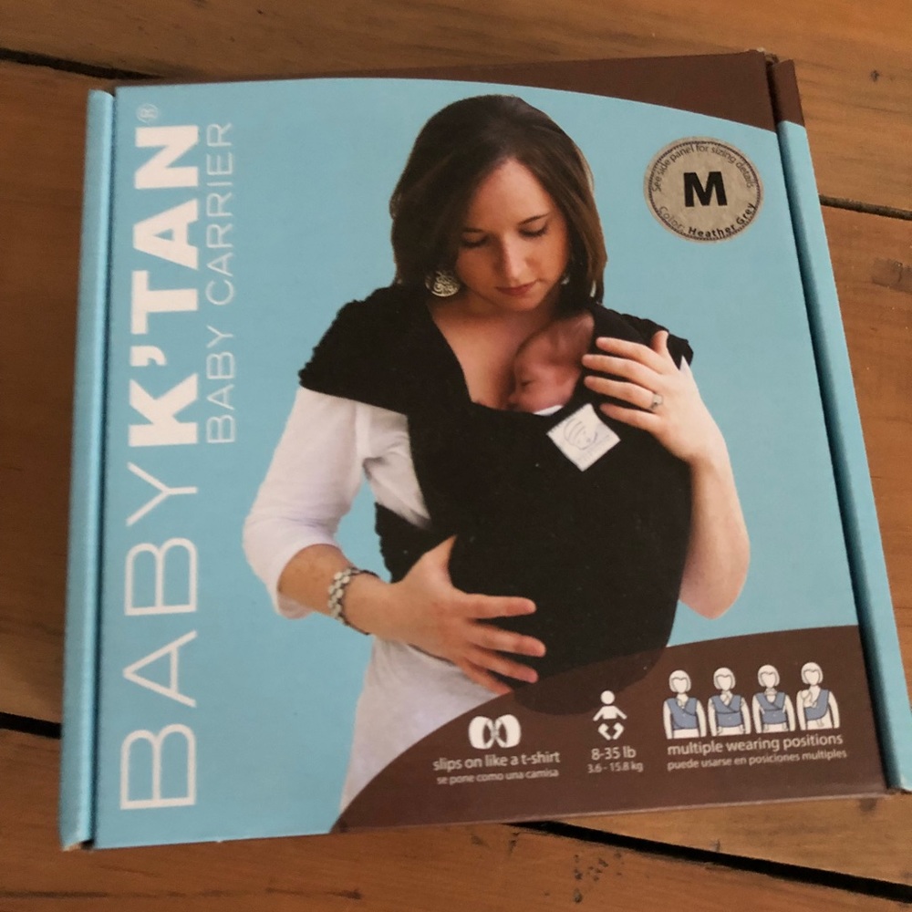 Baby carrier ktan size medium-gray